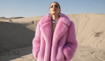 Startbild: Fashion-Editorial vor Wüstendünen